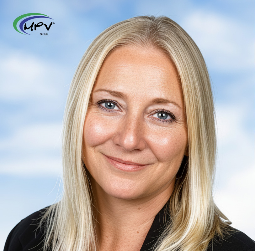 Porträt einer Beraterin der MPV GmbH mit freundlichem Ausdruck.