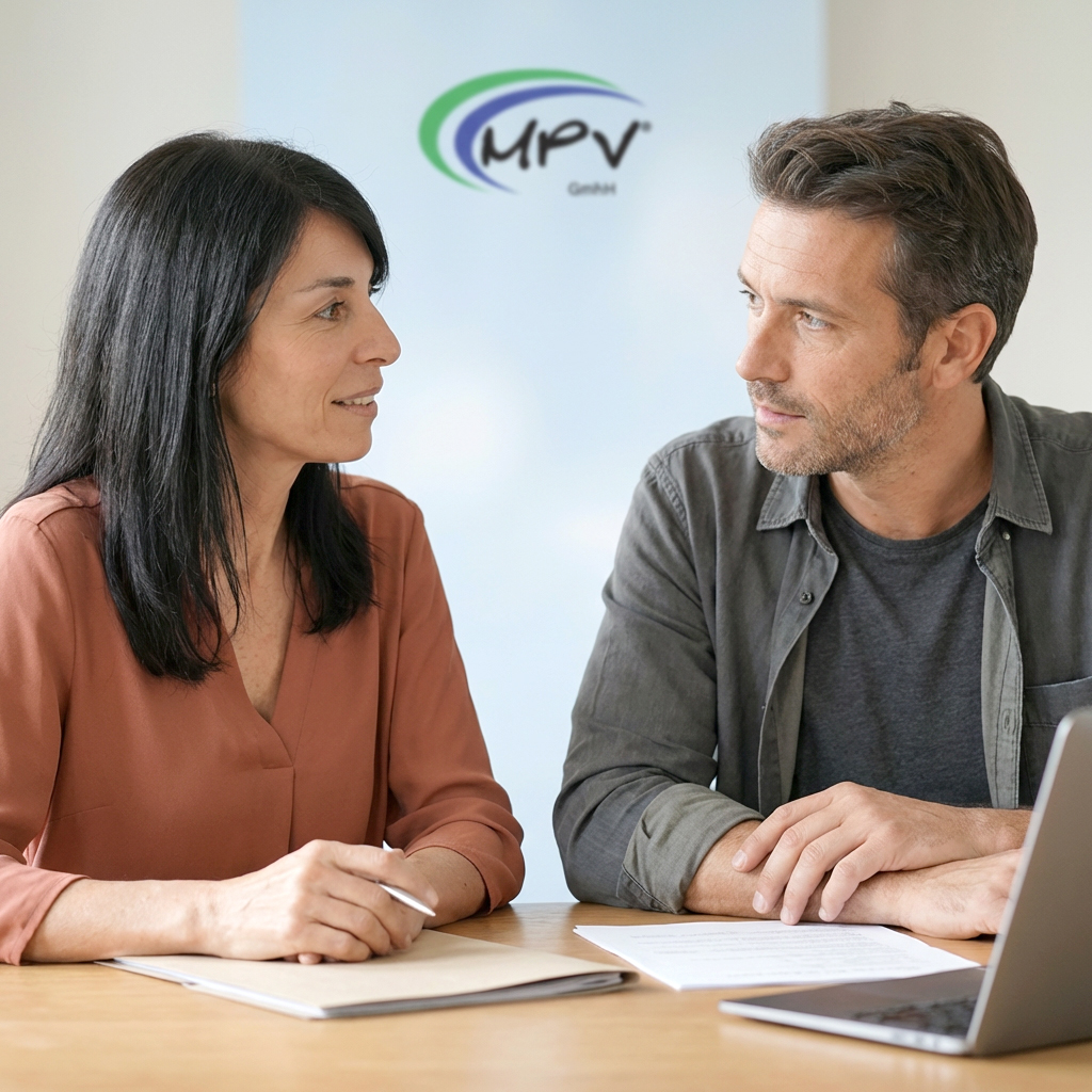 Einzelberatung zur MPU-Vorbereitung bei der MPV GmbH am Standort Ansbach.