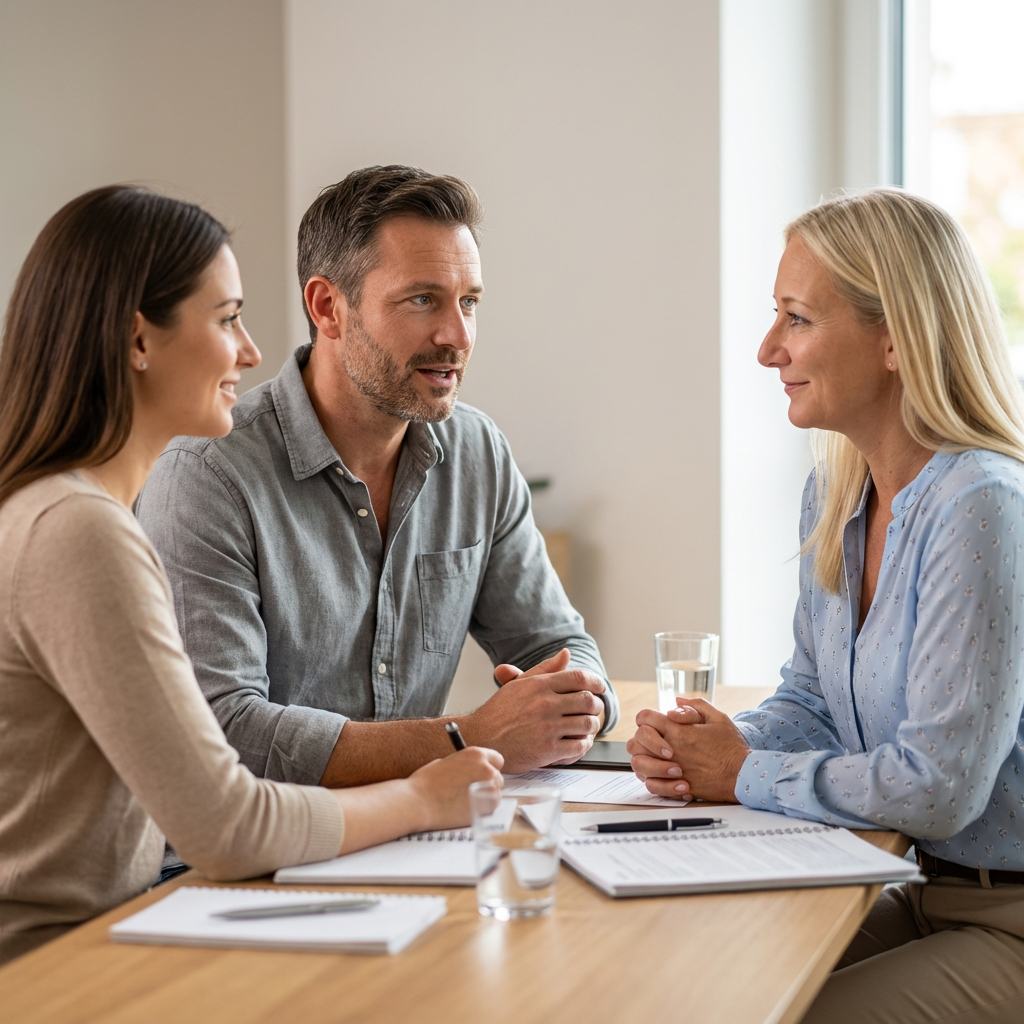 Beratungsgespräch zur MPU-Vorbereitung bei der MPV GmbH am Standort Neumarkt.